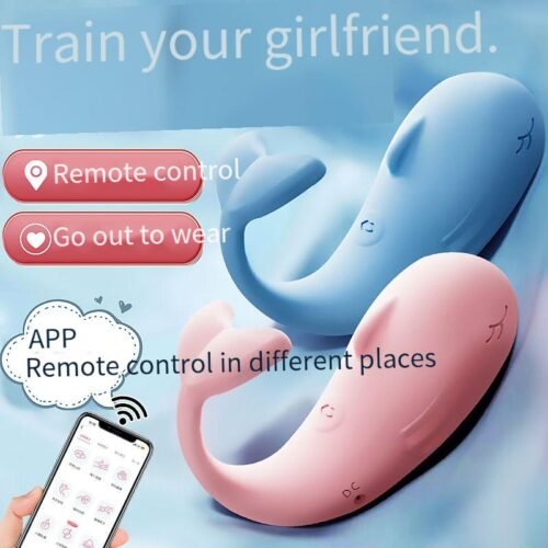 Women use fun to jump eggs (can be remotely controlled by remote mobile APP)