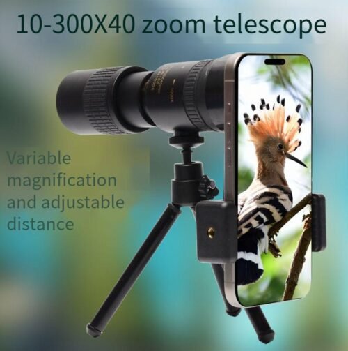 【译图】- O1CN01vFZLAn1kwdWjWQ3JF_!!4052244748-0-cib Zoom monocular telescope 10-300??40 zoom (high-magnification high-definition telescope for mobile phone photography)